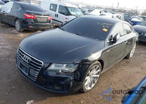 2013 Audi A7 3.0T Premium z USA, uszkodzony, nr VIN WAUYGAFC2DN085872